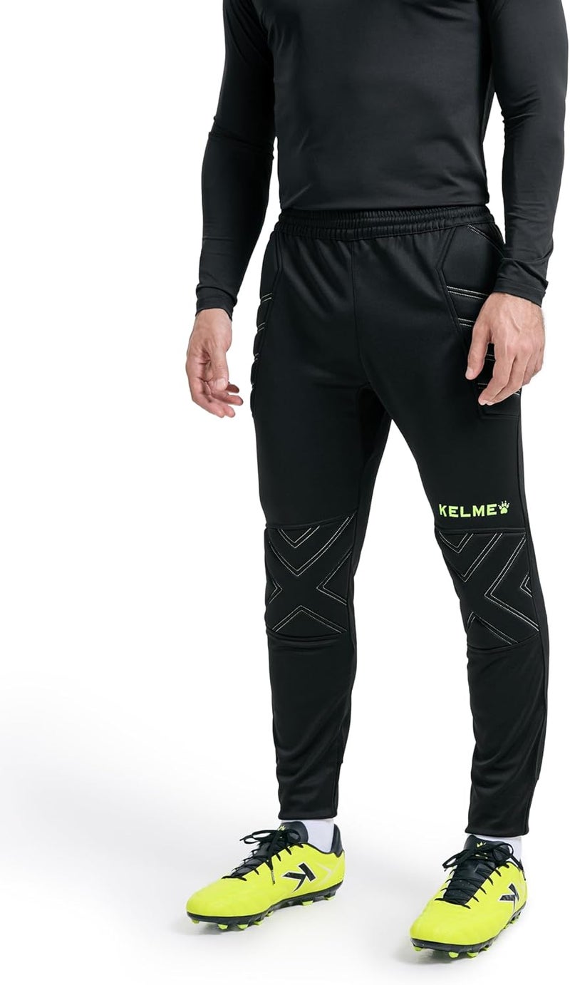 KELME Men's Soccer Goalkeeper Padded Sport Pants Knee Protection - Image 1